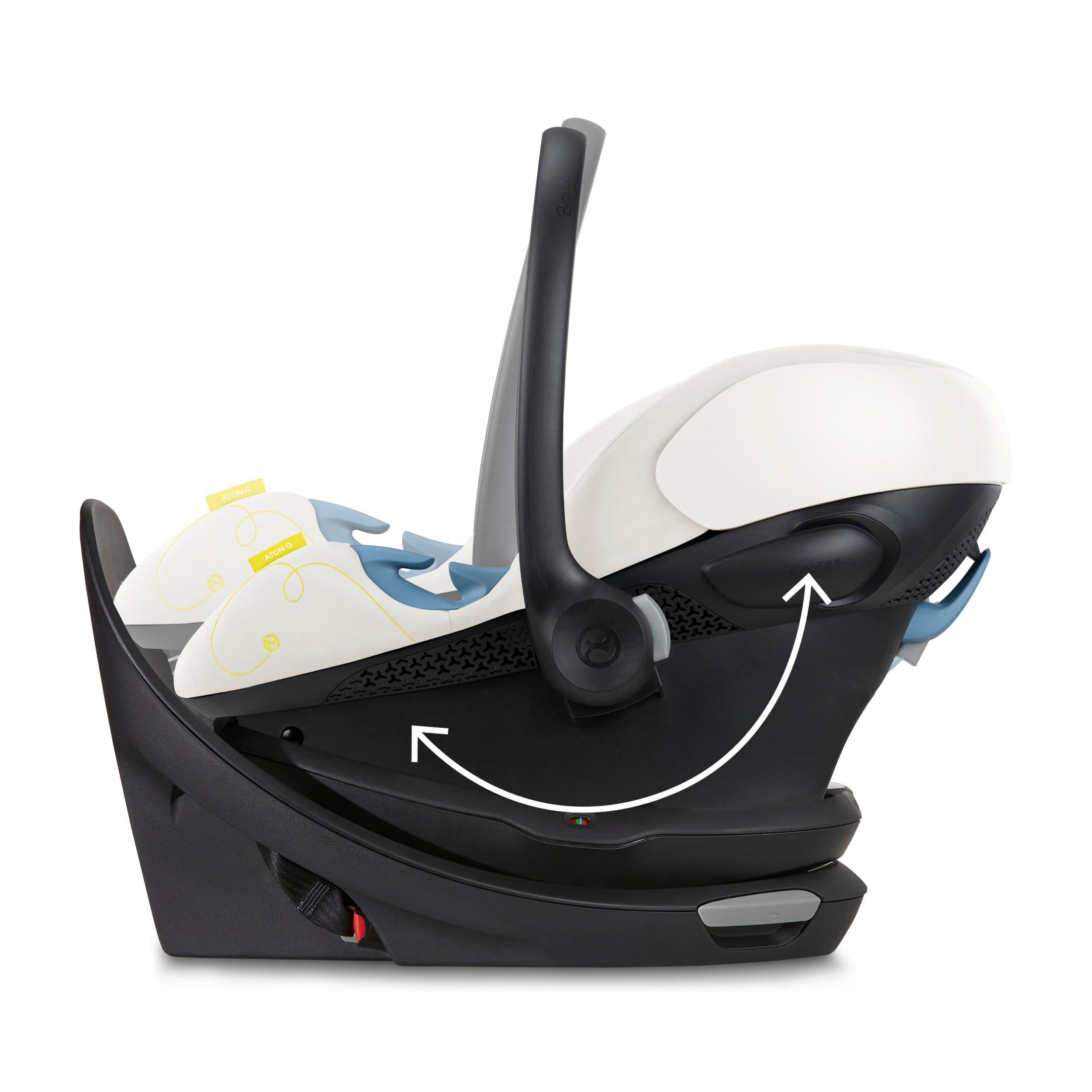 Cybex Aton G Swivel Infant Car Seat - 360° Rotating, Side Impact Protection, Lightweight & Compact for Easy Installation - Perfect for Newborns, Travel, and Everyday Use