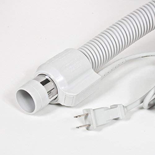 Plastiflex 30ft Central Vacuum Hose with Blackhawk Electric Powerhead Kit - Compatible with Nutone, Beam, Eureka - Ideal for Whole House Cleaning & Hard-to-Reach Areas
