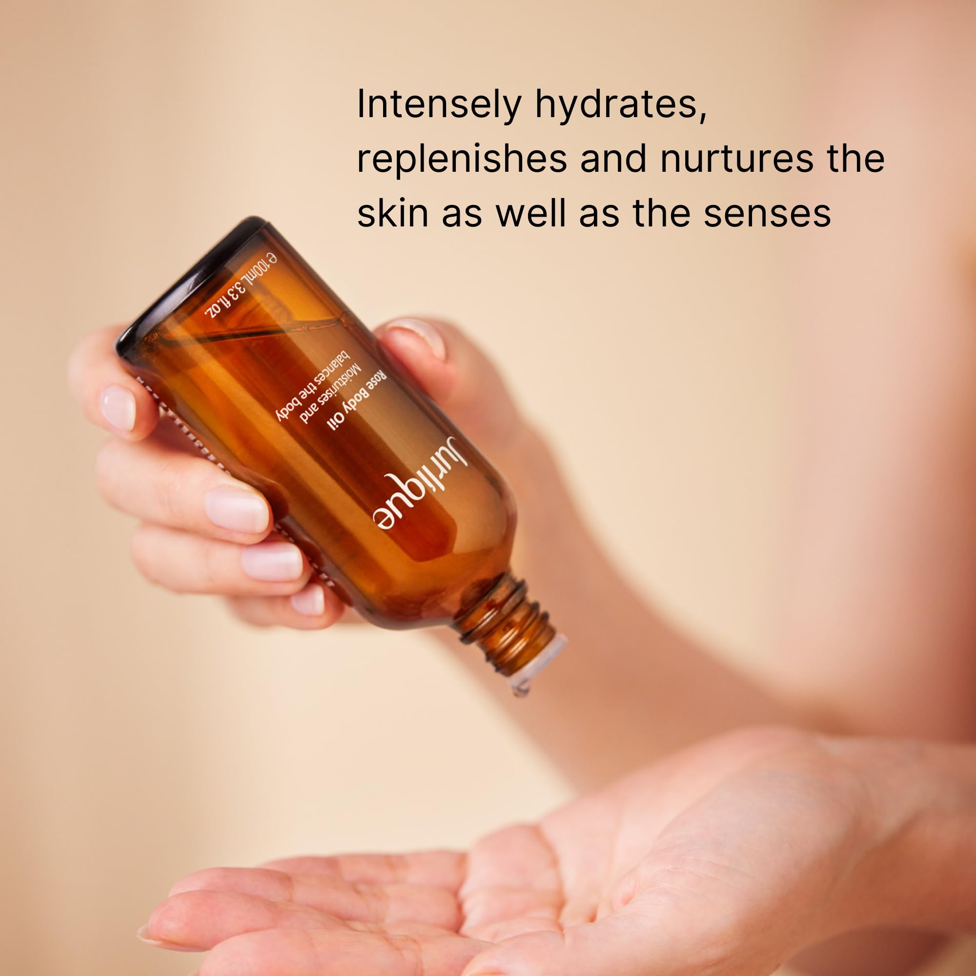 Jurlique Rose Body Oil 3.4 fl oz (100ml) - Hydrating & Nourishing Dry Skin - Perfect for Massage, Aromatherapy & Daily Moisturizing