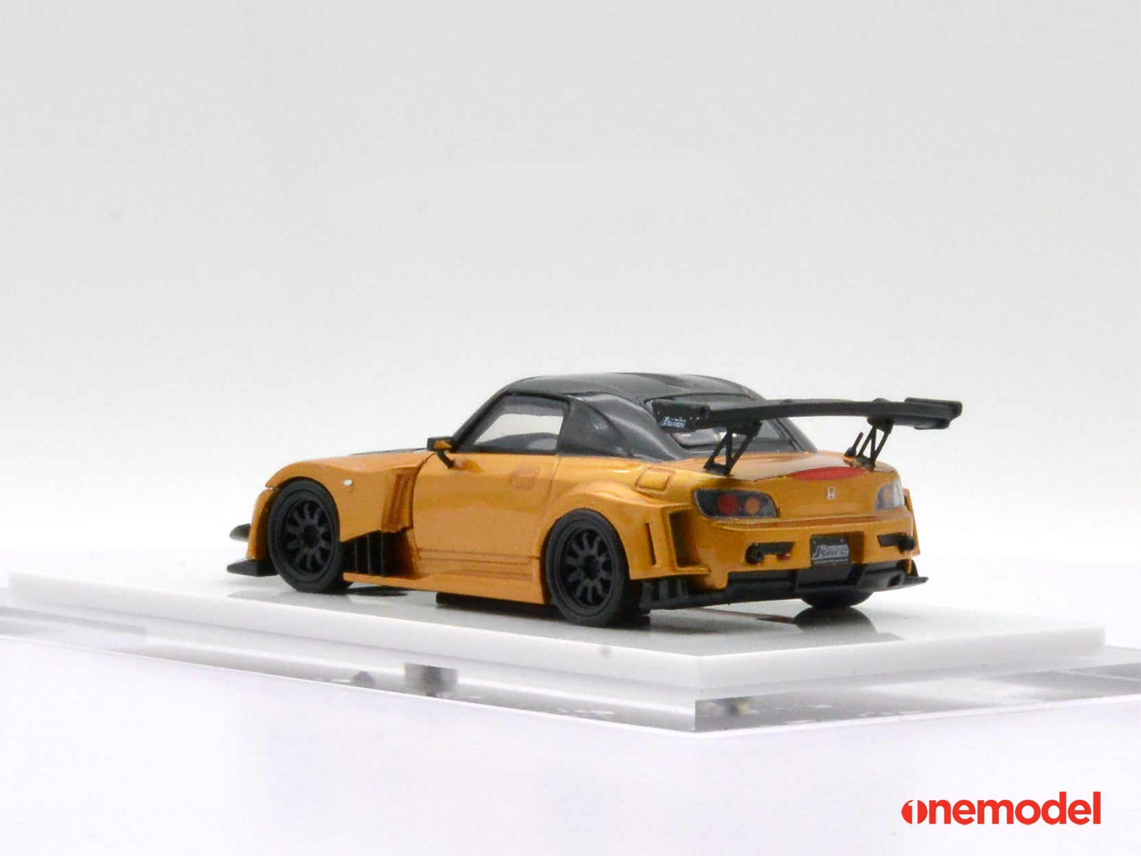 1:64 Scale Honda S2000 J's Racing Diecast Model Car - Copper Finish - Collectible Miniature Vehicle for Display, Racing Enthusiasts & Car Model Collections