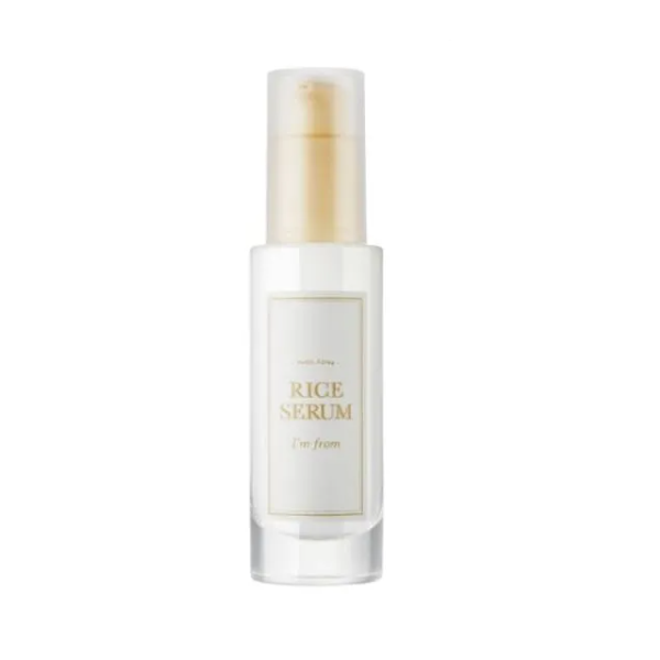 I'm From Rice Serum - Korean Rice Bran Brightening Face Serum for Glowing Skin | Hydrating & Anti-Aging Skincare for Day & Night Use