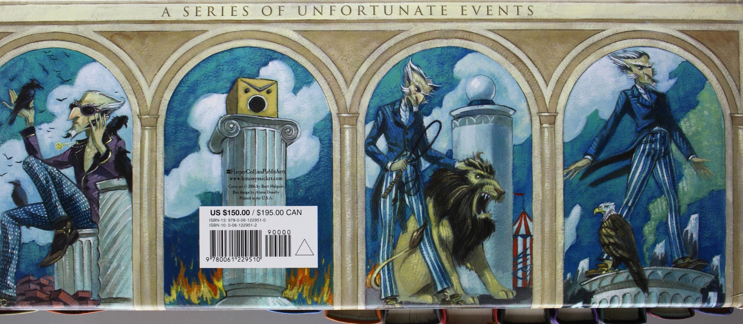 The Complete Series of Unfortunate Events Box Set - 13 Books Collection by Lemony Snicket | Perfect for Young Readers & Book Collectors | Great Gift for Kids & Teens