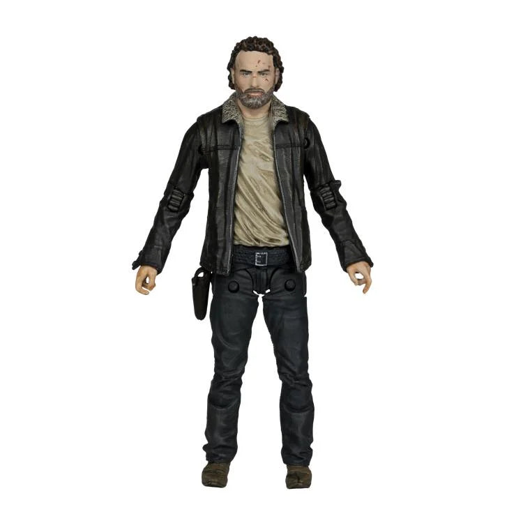 Deputy Rick Grimes Action Figure - The Walking Dead TV Series Collectible by McFarlane Toys for Fans and Collectors | Perfect for Display, Gifts, and Cosplay