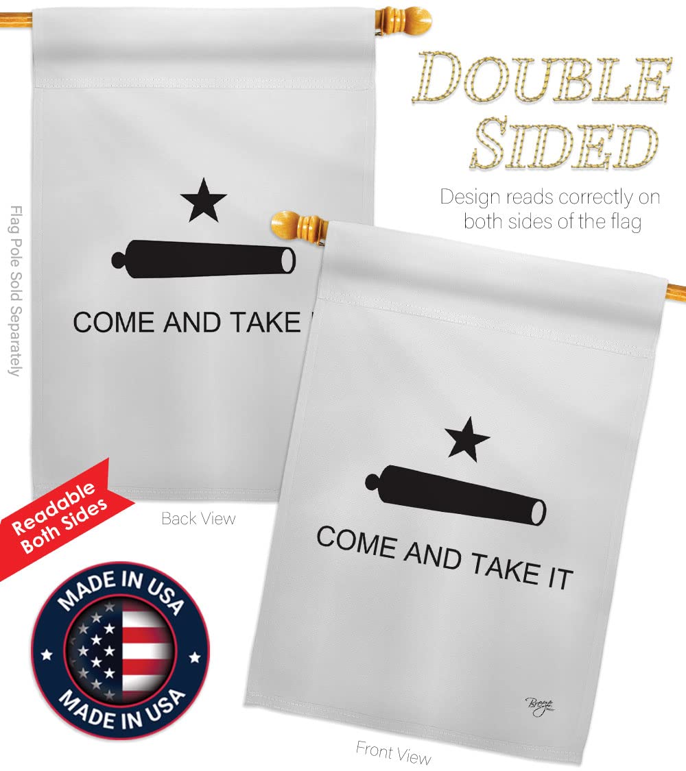Americana Historic House Flag Set 28x40 with Flagpole - Patriotic Outdoor Decor