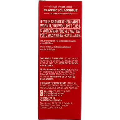 Old Spice Classic Cologne Spray for Men - 4.25 oz (Pack of 12) | Fresh & Masculine Scent | Perfect for Daily Wear, Gifts & Special Occasions