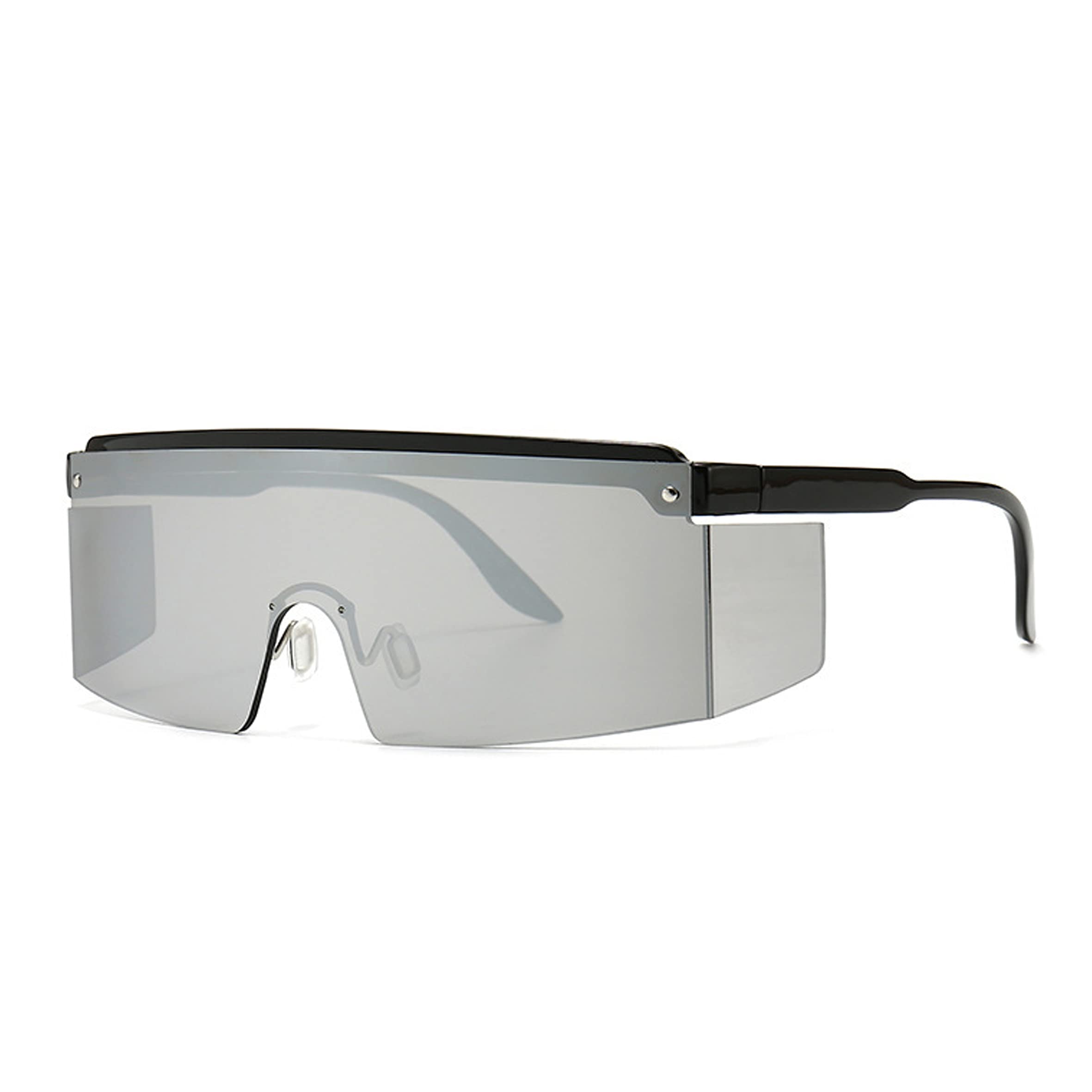 AUFGLO Polarized Sunglasses for Women & Men - Fashion Square Frame Oversized UV Protection - Perfect for Driving, Beach & Outdoor Activities