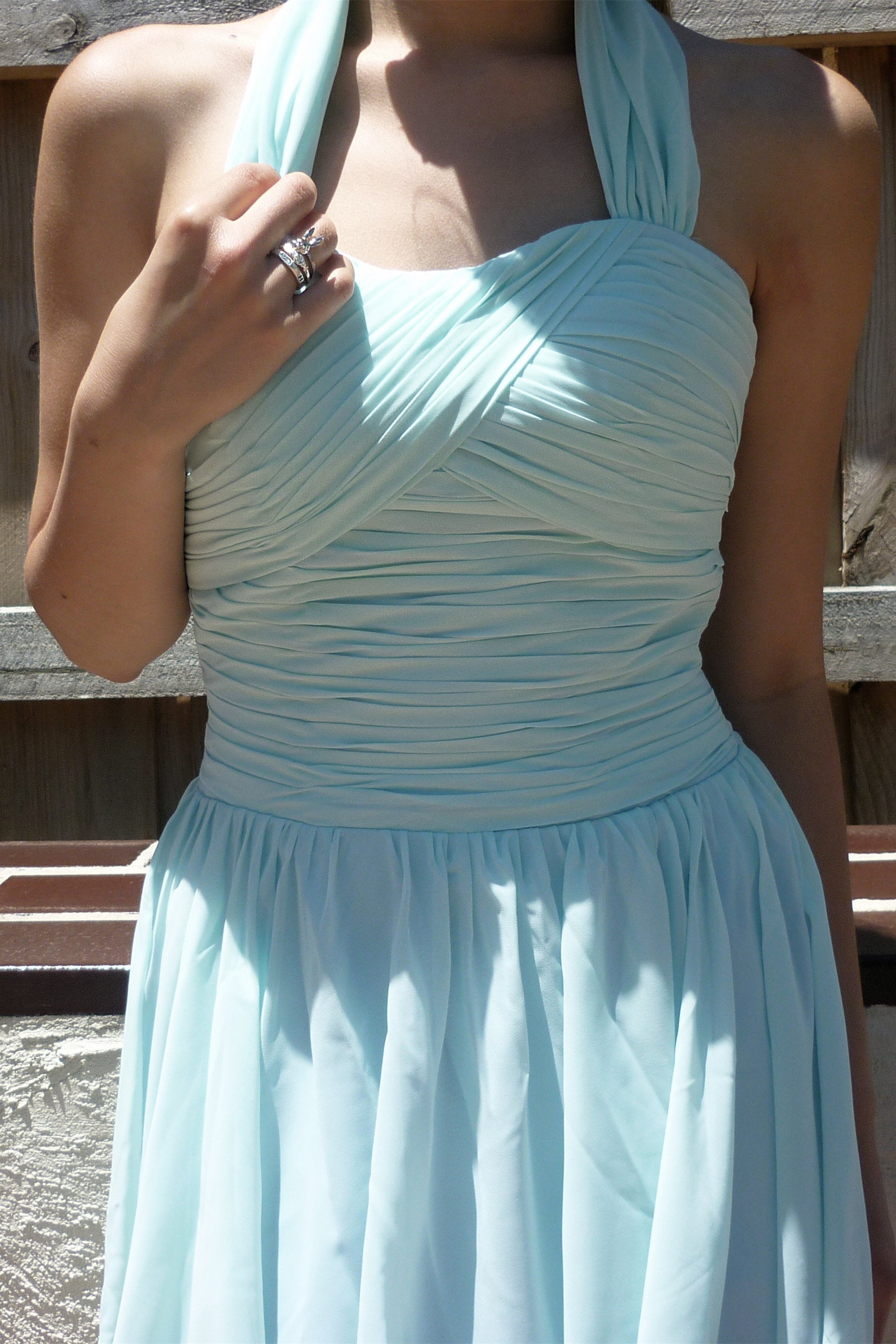 Elegant A-Line Sweetheart Neckline Knee-Length Backless Chiffon Prom Dress for Homecoming, Party, and Special Occasions