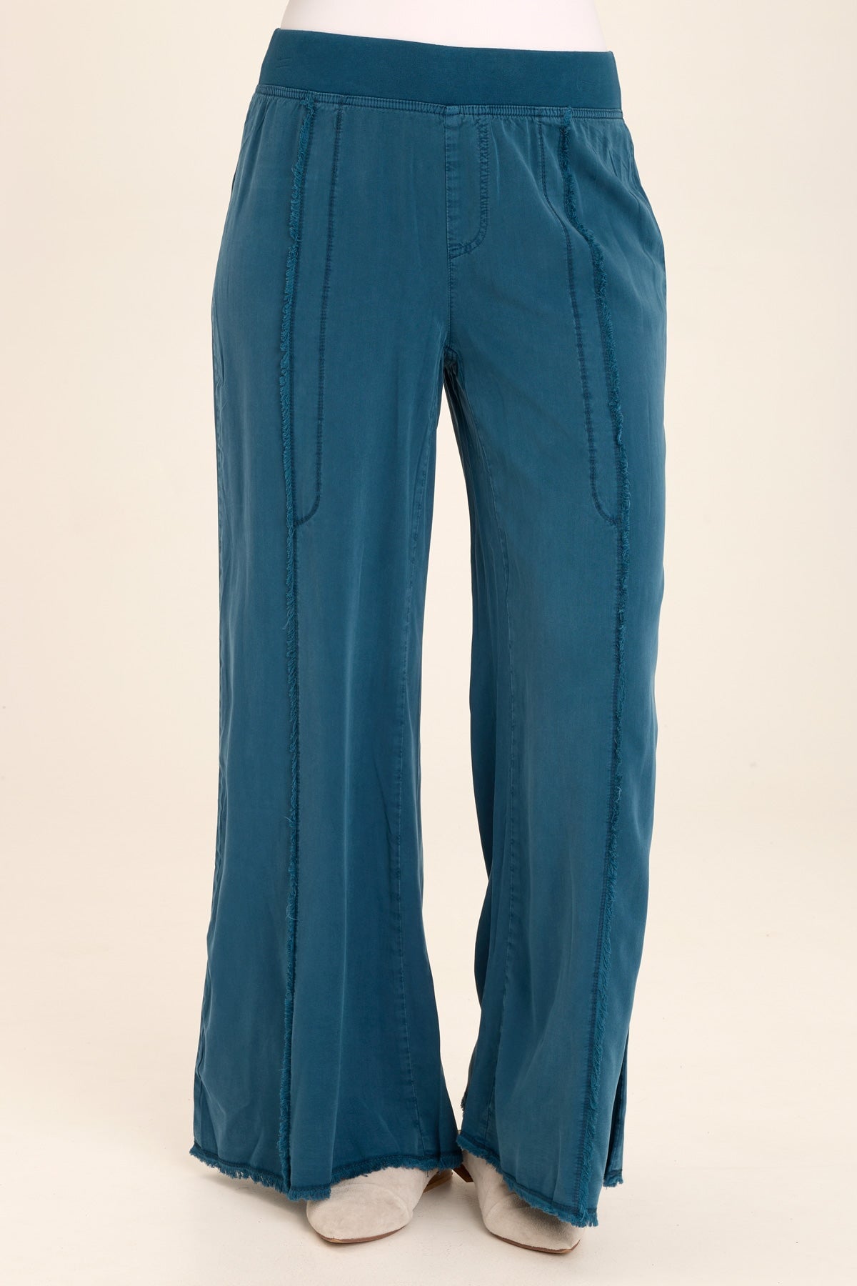 Stylish Twill Beach Trousers for Women - Comfortable Summer Vacation Pants with Pockets | Perfect for Beach Outings, Travel & Casual Wear