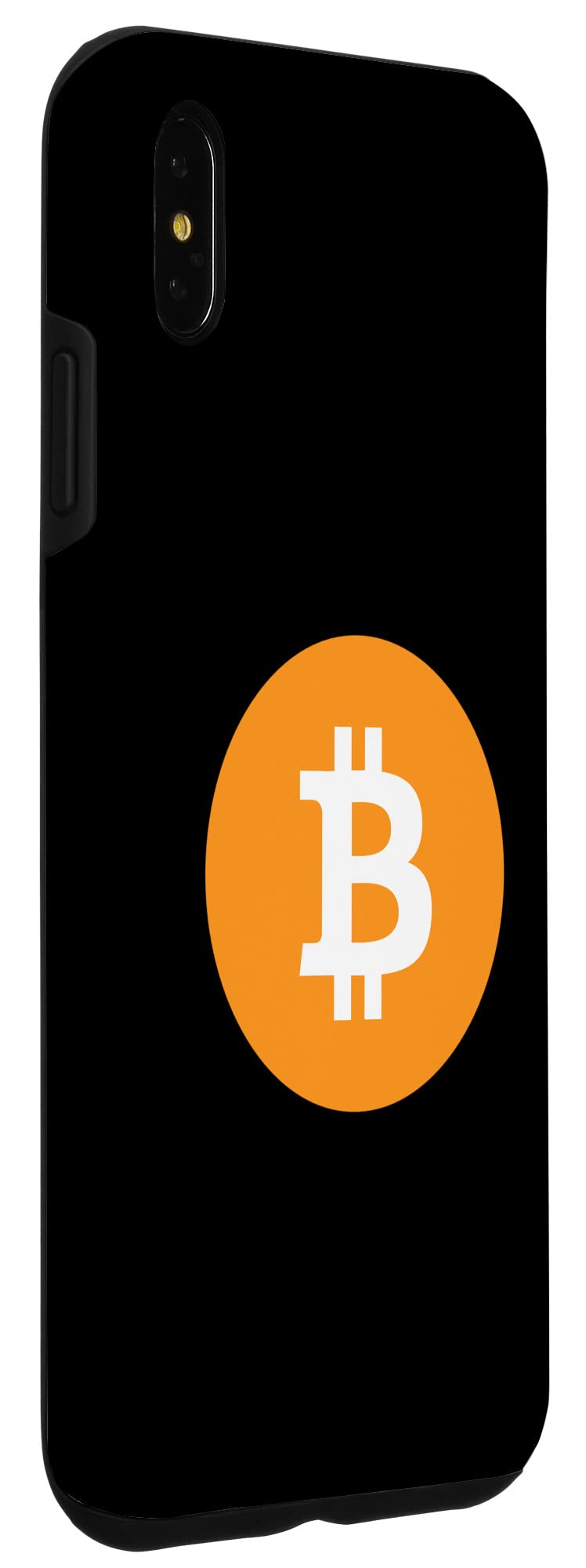 iPhone XS Max Bitcoin Case with Classic BTC Logo - Stylish Protective Cover for Crypto Enthusiasts & Tech Lovers