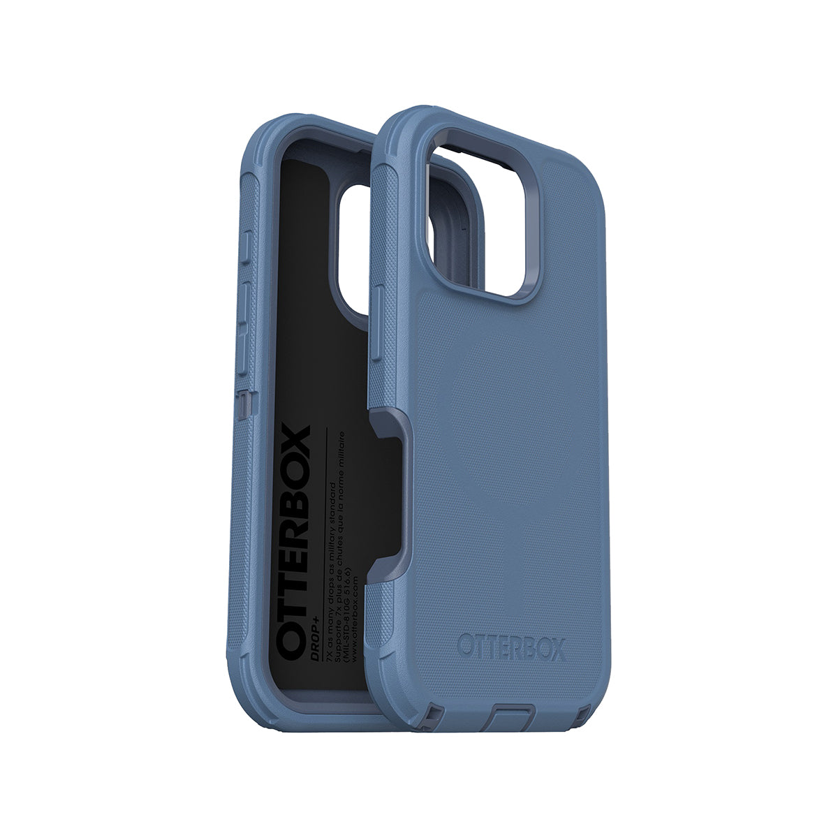 OtterBox Defender Series MagSafe Compatible iPhone 16 Pro Case - Shockproof & Drop Protection - Blue | Perfect for Outdoor Adventures, Construction Work & Active Lifestyles
