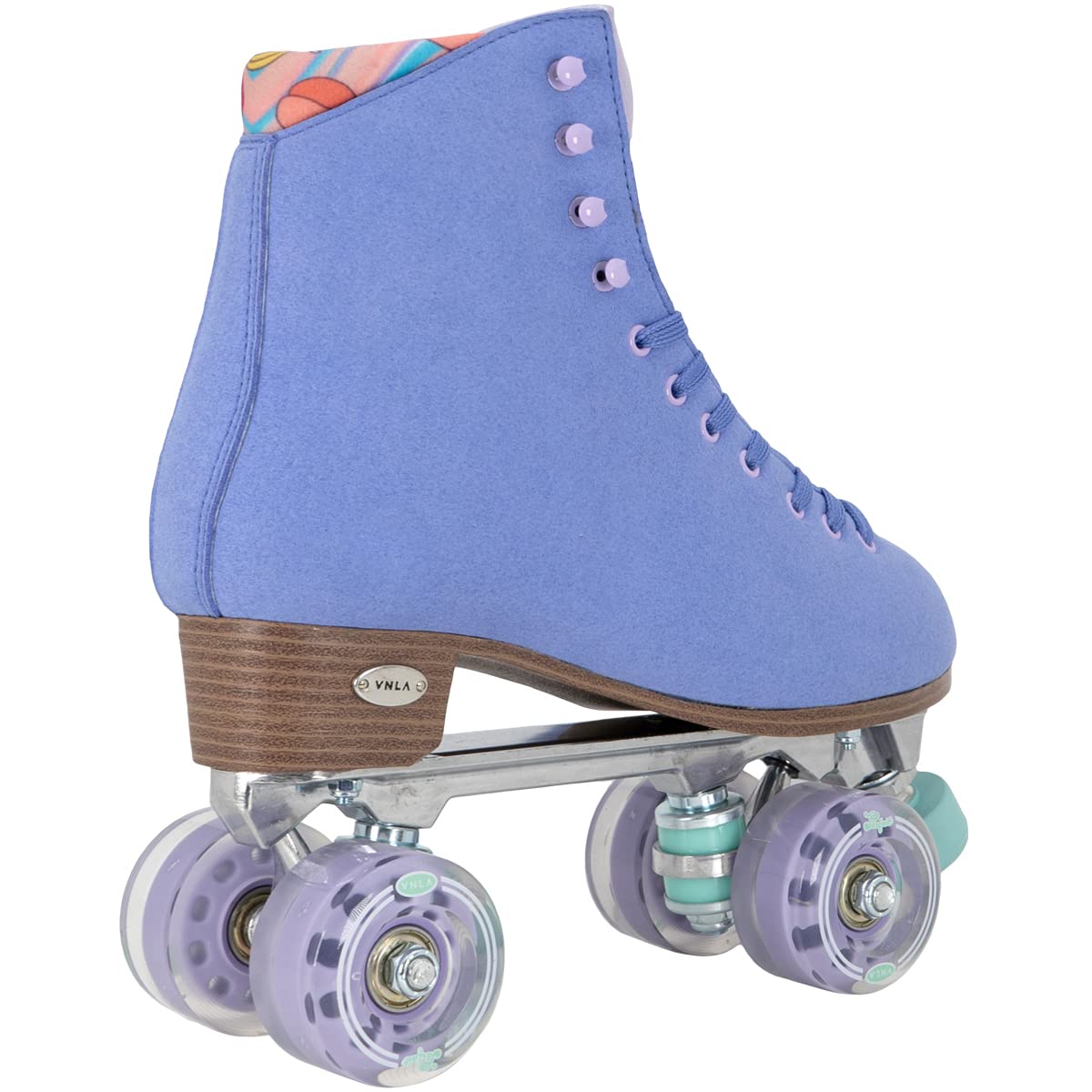 VNLA Parfait Outdoor Roller Skates for Women - Comfortable & Durable Quad Skates with Stylish Design | Perfect for Park Trails, Rink Skating & Outdoor Fitness Activities