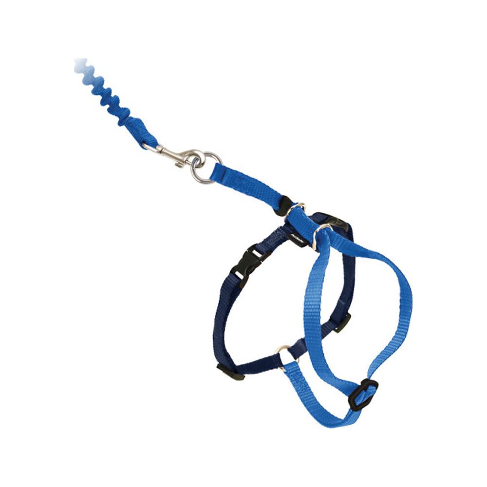 Come With Me Kitty Cat Harness and Bungee Leash Set - Adjustable Pet Safety Vest for Indoor/Outdoor Adventures