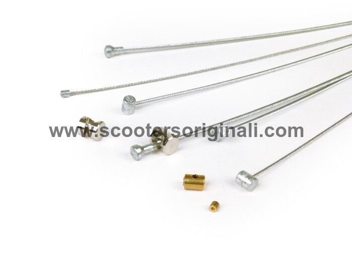 Vespa Lambretta Universal Inner Cable Set - BGM ORIGINAL - Compatible with Scooter & Motorcycle Repair and Maintenance