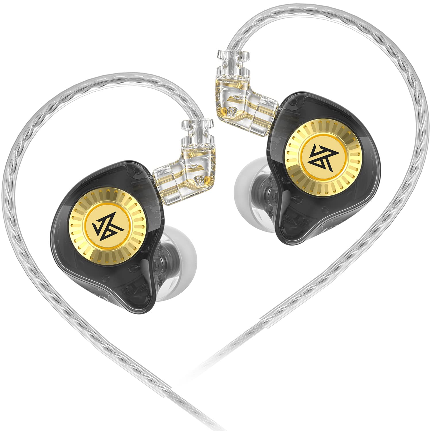 KZ Edx Ultra Upgraded HiFi Wired Earbuds - Dynamic In-Ear Headphones with Deep Bass & Stereo Sound (No Mic) for Music Lovers, Audiophiles & Gaming - Perfect for Commuting, Workouts & Studio Monitoring