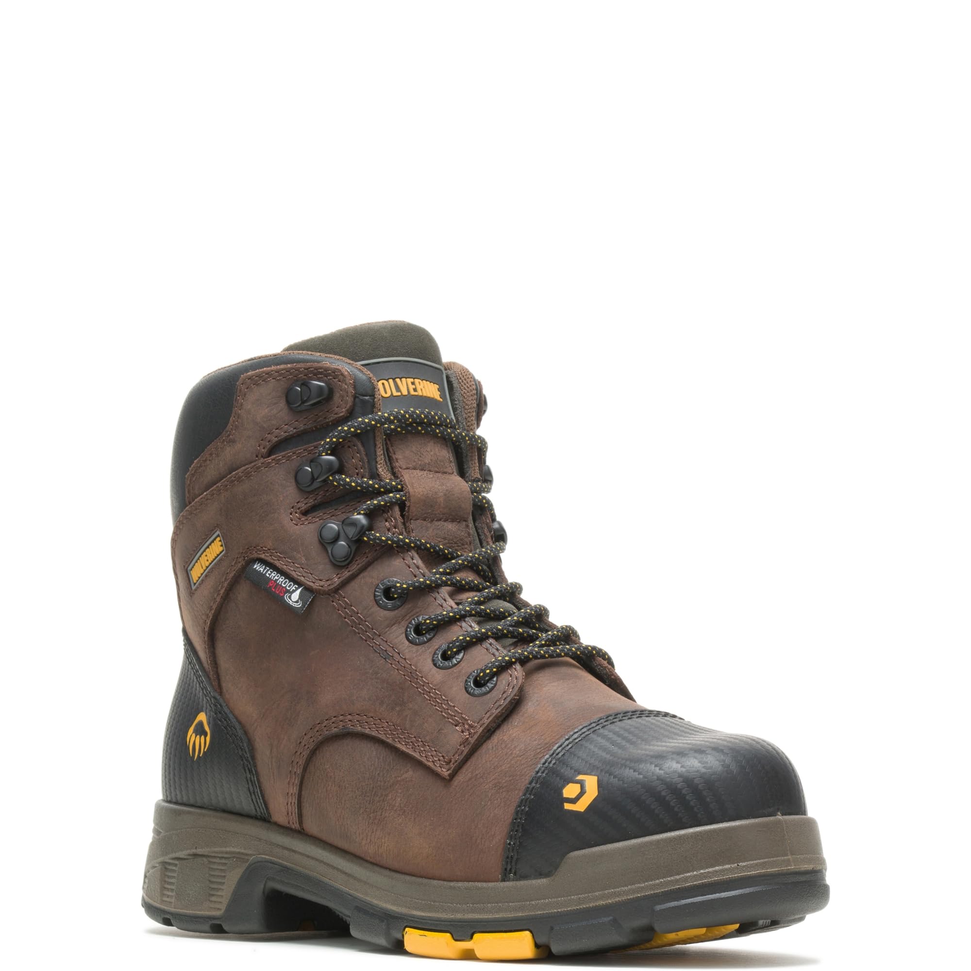 Wolverine Men's Blade LX Waterproof 6-Inch Composite Toe Metatarsal Guard Work Boots - Durable Safety Footwear for Construction & Industrial Work