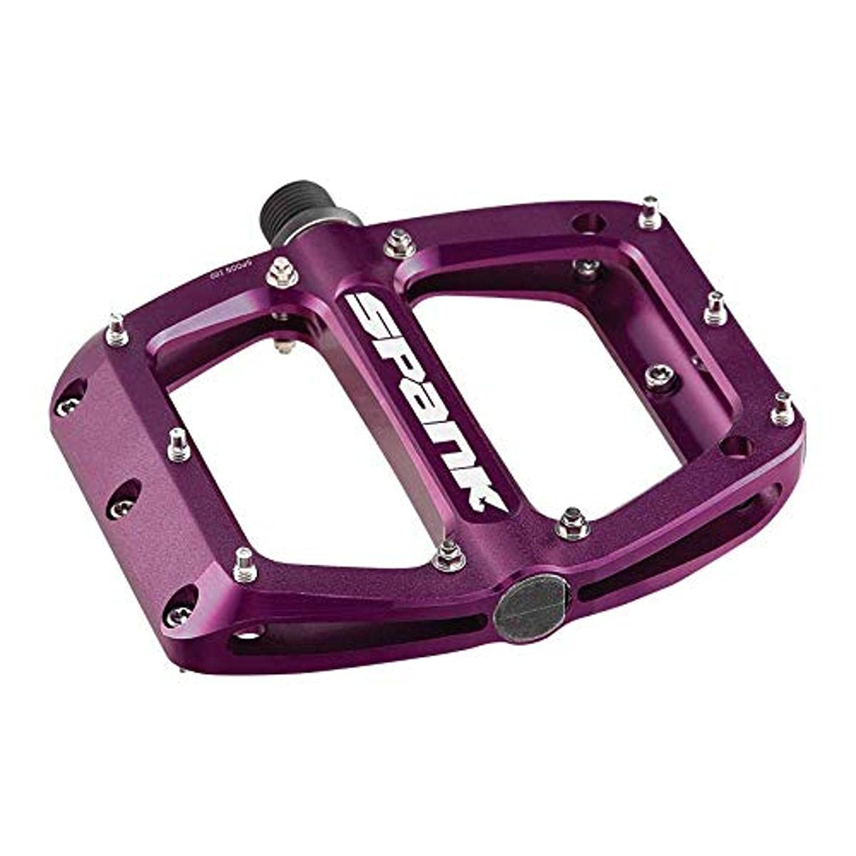 Spank Spoon 90 Pedals - Forged Alloy BMX/MTB Pedals with Shot Peened & Anodized Finish for Extreme Durability - Kids Size US 6 & Under - Perfect for BMX Racing, Mountain Biking & Youth Cycling Adventures