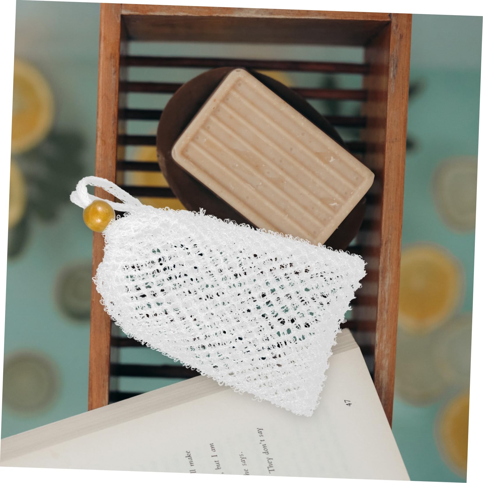 Soft & Breathable Soap Storage Drawstring Pouch - Mesh Soap Bag for Travel, Gym & Shower | Eco-Friendly & Reusable