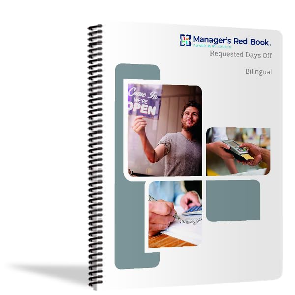 Professional Time Off Request Log Book - 8.5x11 Semi-Annual Planner with 118 Pages & 8 Daily Lines (July 2025-December 2025) - Perfect for Workplace Leave Tracking & Employee Vacation Scheduling
