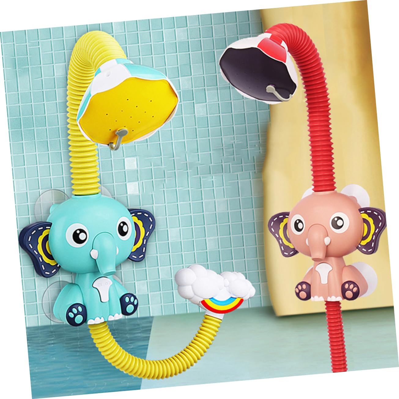 Electric Bathtub Fountain Toy - Fun Shower & Bath Time Toys for Kids, Green - Perfect for Toddler Bath Time, Sensory Play & Water Activities