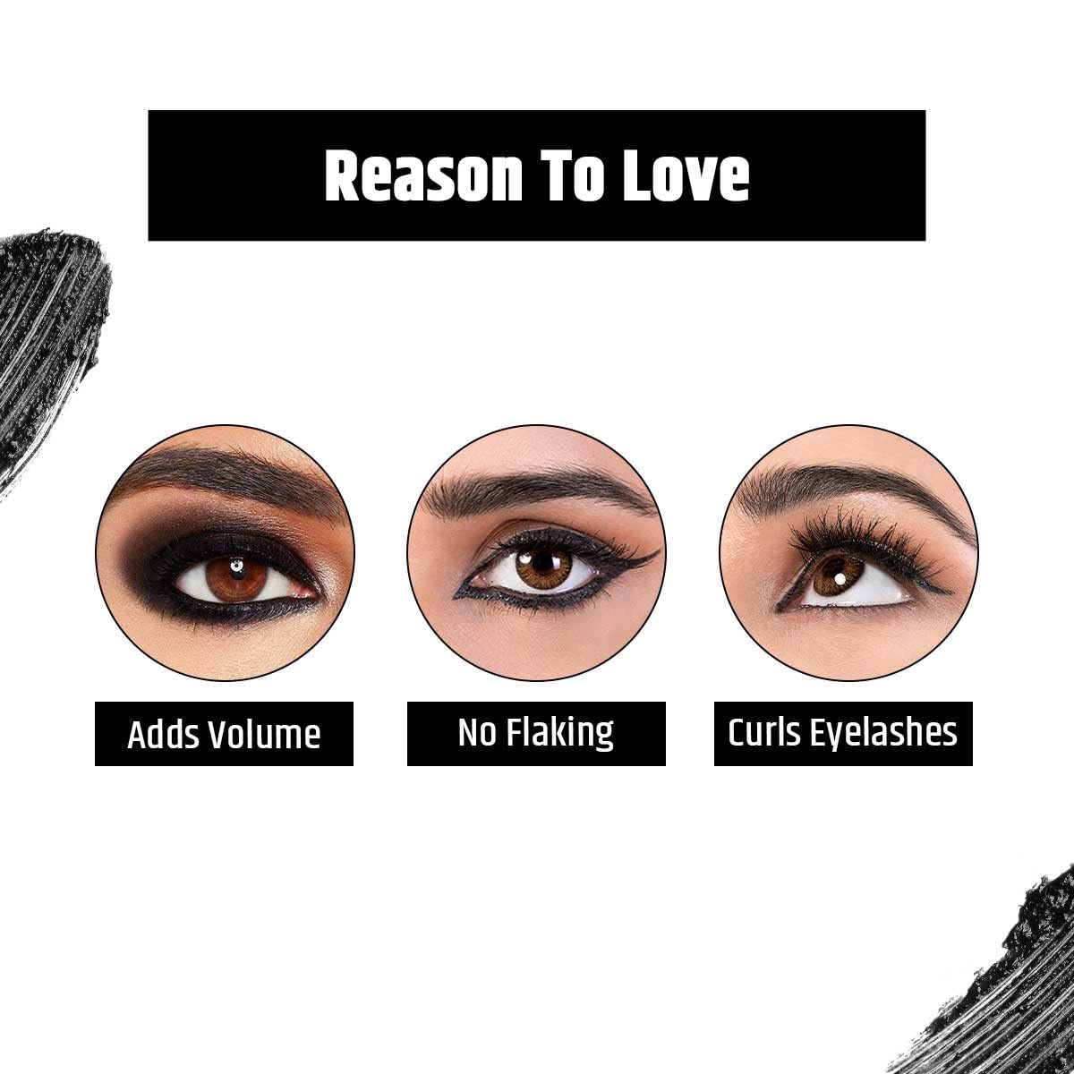 Insight Cosmetics Lash Extension Mascara - Volumizing & Lengthening Eye Liquid for Curled Lashes, Highly Pigmented, Long-Lasting & Waterproof (MAS07) - Perfect for Daily Wear, Special Occasions & Water Activities