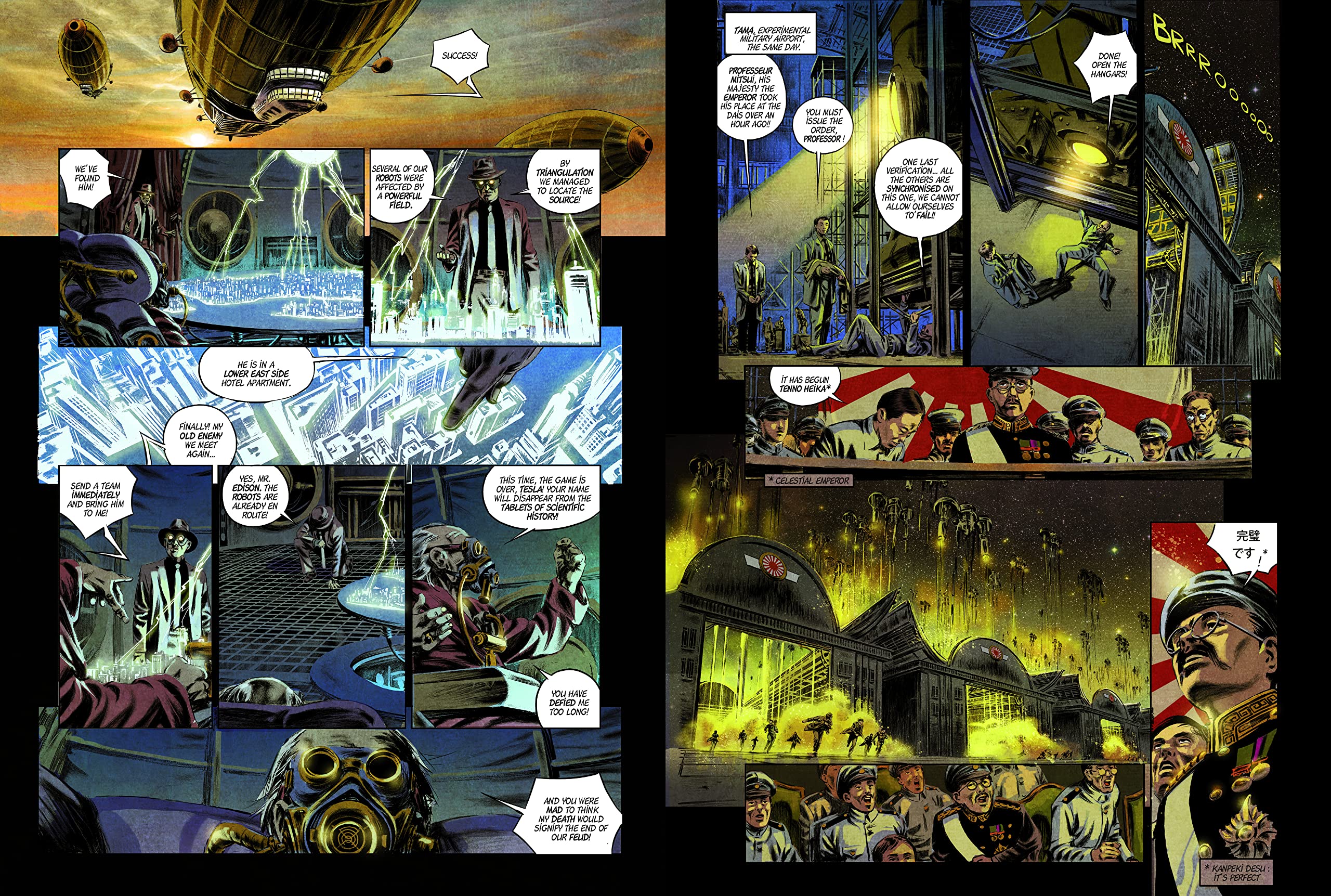 The Three Ghosts of Tesla - Graphic Novel | Sci-Fi Mystery & Adventure | Perfect for Comic Book Lovers & Tesla Fans