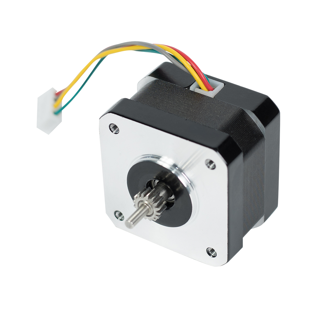 Craftbot Flow Gen Nema 17 Stepper Motor with Cable - High Torque 3D Printer Extruder Motor for DIY Printing Projects & Makerbot Repairs