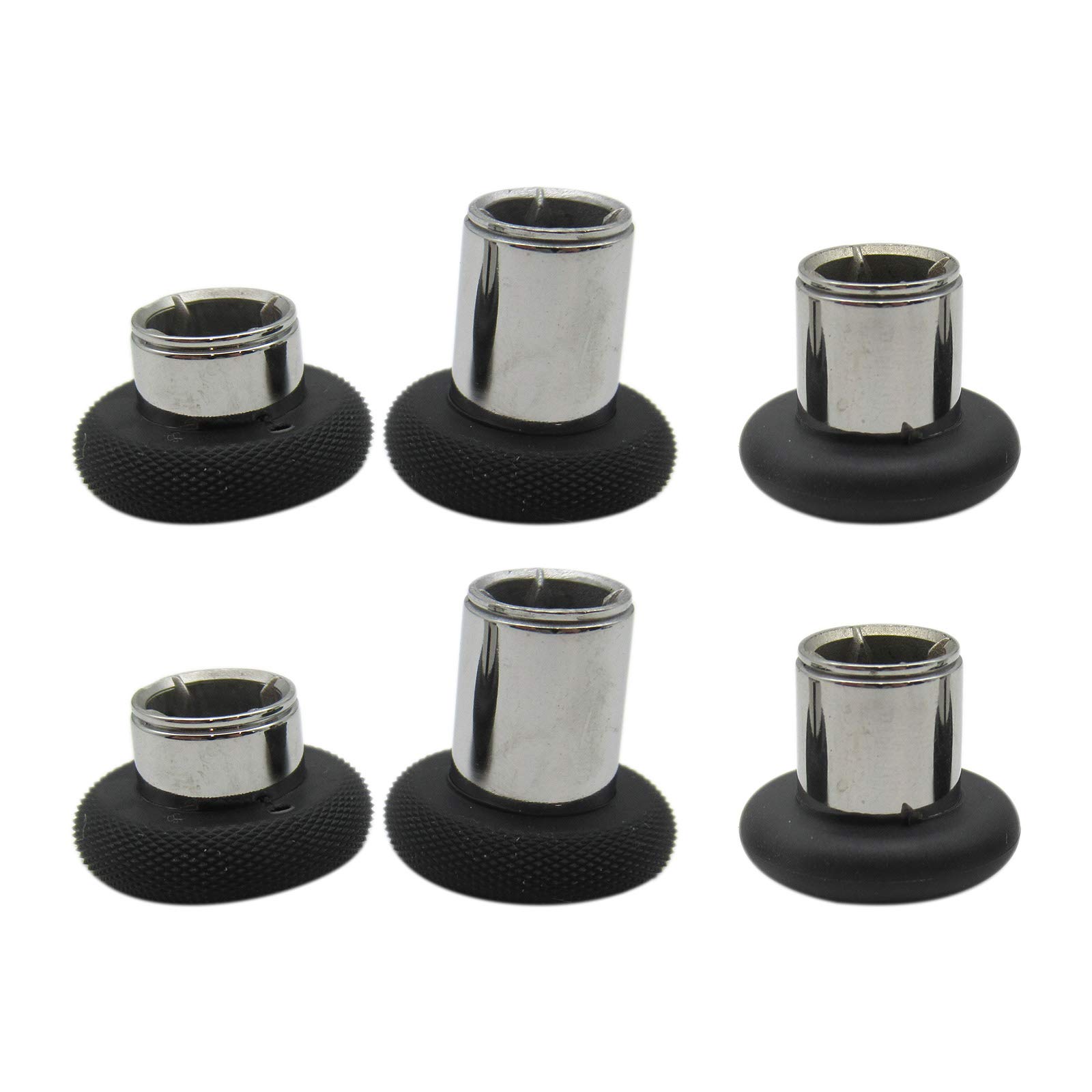 Premium 6-in-1 Metal Magnetic Thumbsticks for Xbox One Elite Series 2 Controller - Interchangeable Joystick Grips for Enhanced Gaming Performance - Perfect for FPS, Racing & Competitive Gaming