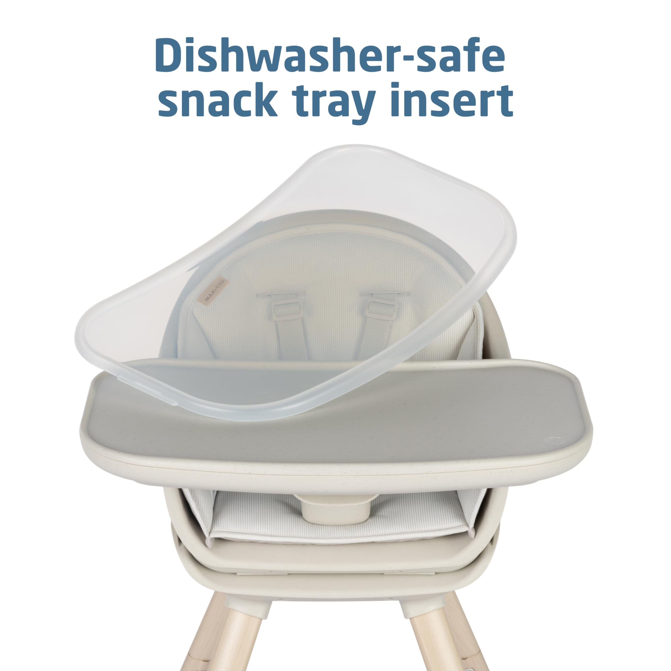 Maxi-Cosi Moa 8-in-1 Convertible High Chair for Babies & Toddlers | Lightweight, Compact & Machine Washable | Classic Oat Color | Perfect for Dining, Travel & Small Spaces