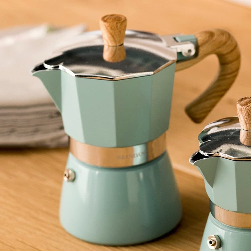 Ochine Stovetop Espresso Maker - Classic Italian Moka Pot Coffee Machine for Espresso & Brewed Coffee | Easy to Use & Clean | Perfect for Home, Office & Camping Use