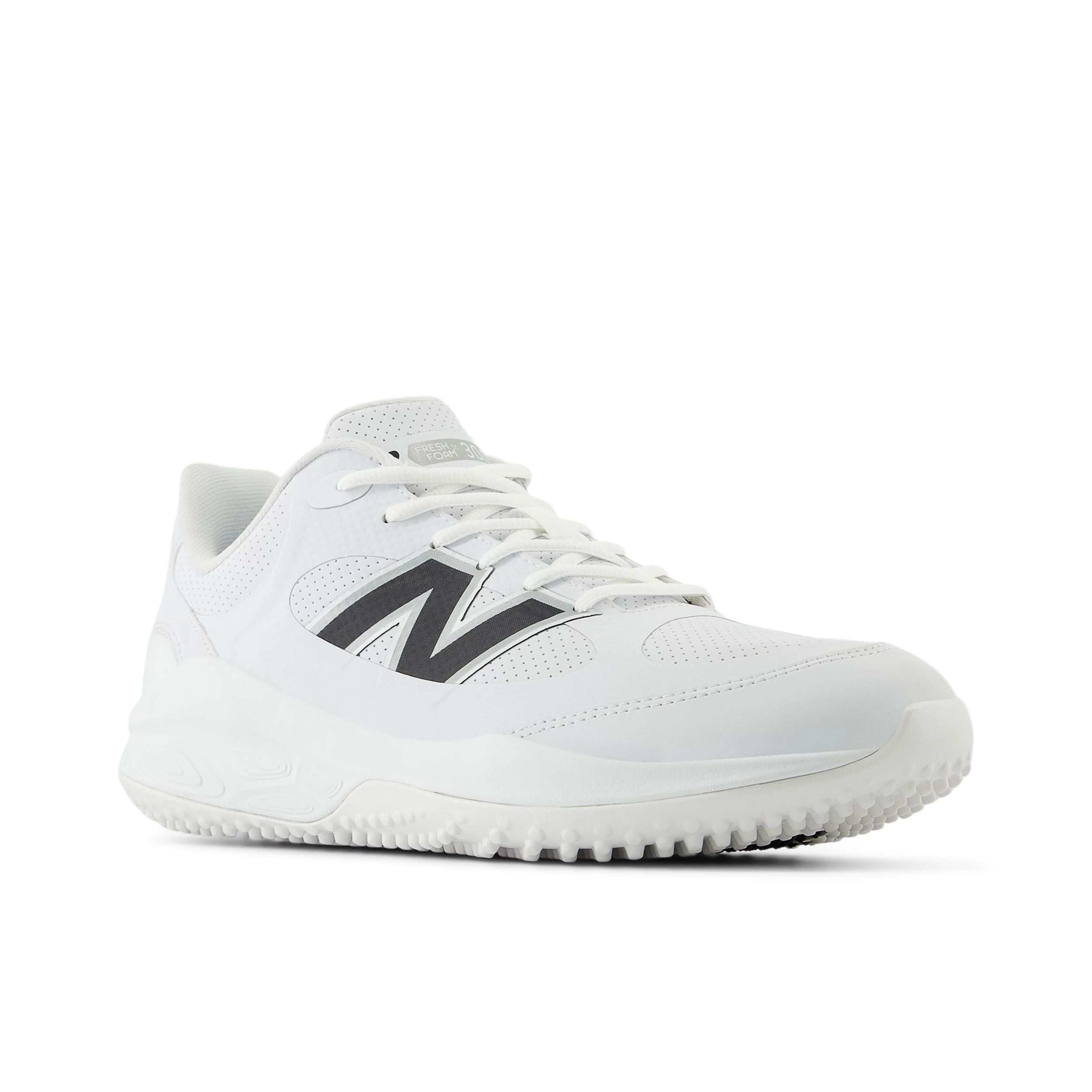 New Balance 3000v7 White Turf Trainer - Lightweight Running Shoes for Men & Women - Perfect for Gym, Jogging, and Outdoor Workouts