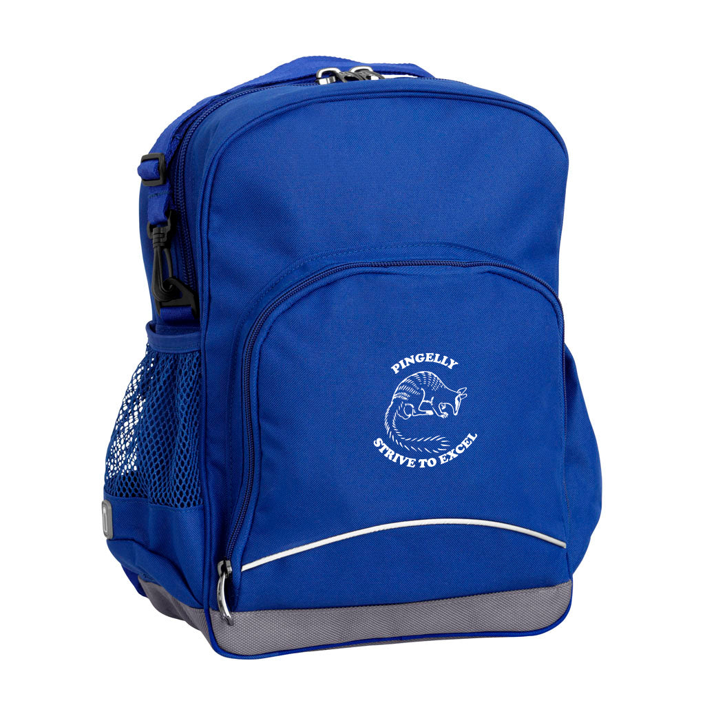 Pingelly Primary School Kindy Tuff Pack - Royal Blue Backpack for Kids | Durable School Bag for Kindergarten & Preschool | Perfect for Daily Use, Field Trips & Outdoor Activities