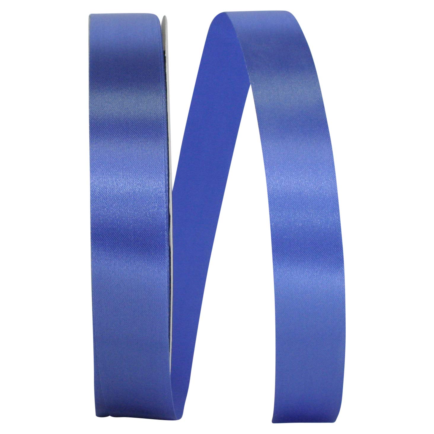 Reliant Premium Satin Ribbon - 7/8 Inch x 100 Yards, French Blue - Perfect for Gift Wrapping, Wedding Decorations & Craft Projects