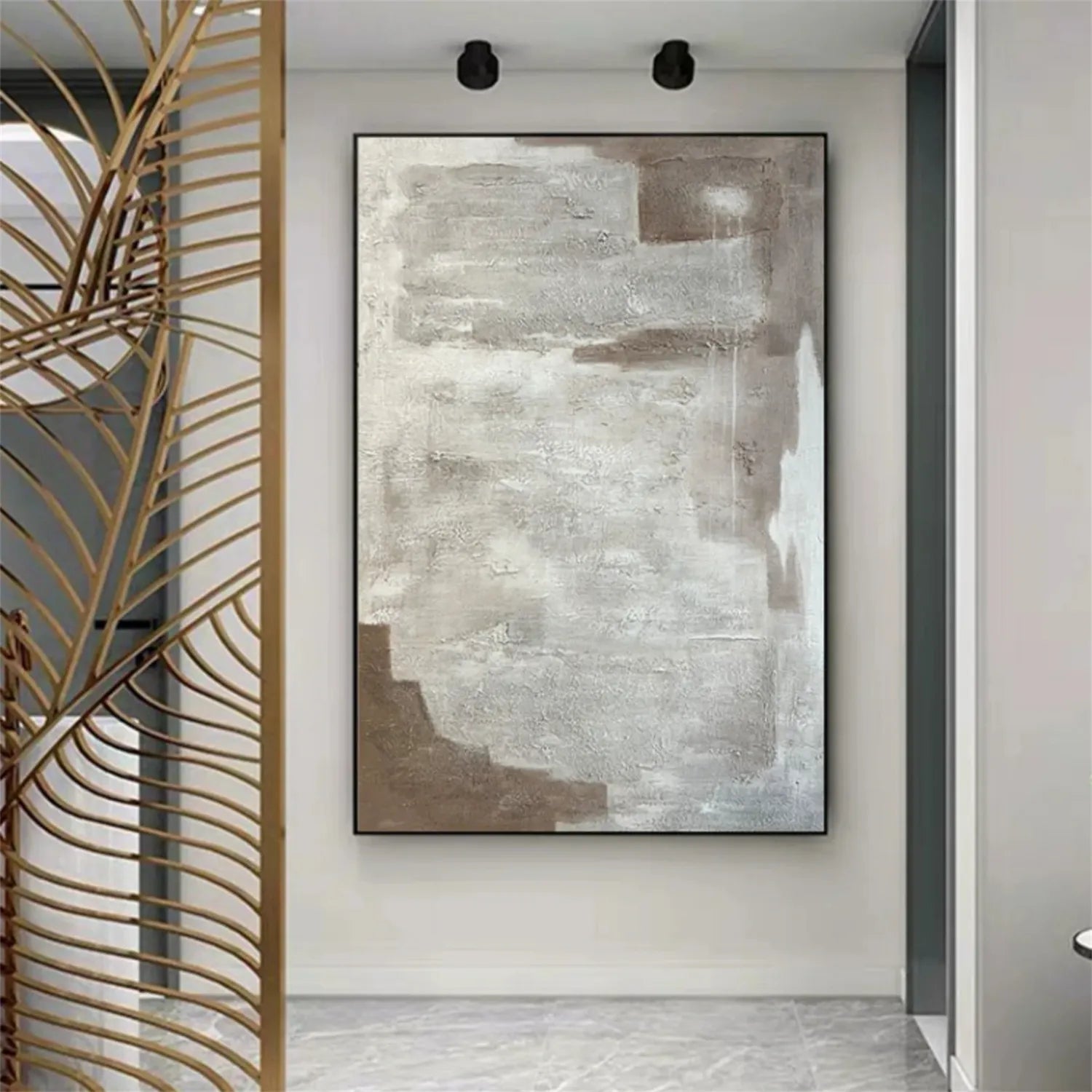 Abstract Painting #AB 152 - Modern Wall Art for Home & Office Decor - Perfect for Living Room, Bedroom or Workspace