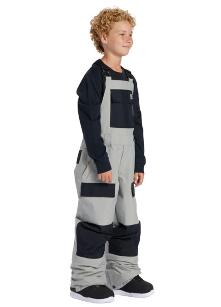 DC Youth Insulated Snow Bib Pants - Waterproof Winter Overalls for Boys & Girls - Warm Snowsuit for Skiing, Sledding & Outdoor Winter Activities