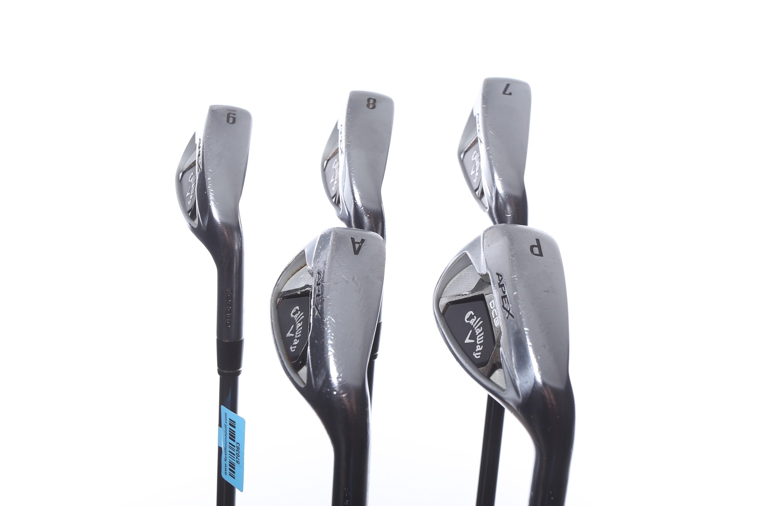 Used Callaway Apex DCB Iron Set - Right Handed 7-AW Senior Flex Graphite Shafts | Premium Golf Clubs for Seniors & High Handicappers | Perfect for Improving Accuracy & Distance on the Course