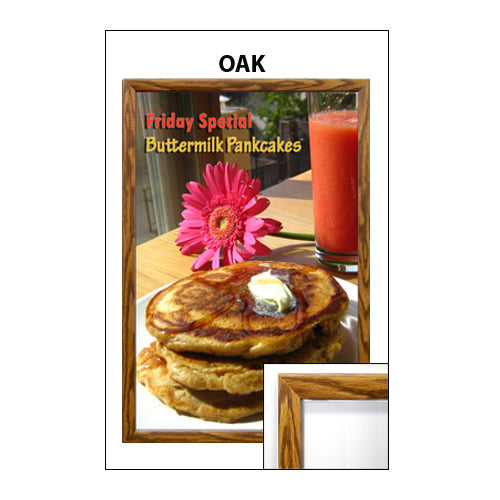 13x19 Wood Poster Snap Frame - SwingSnap 1 1/4