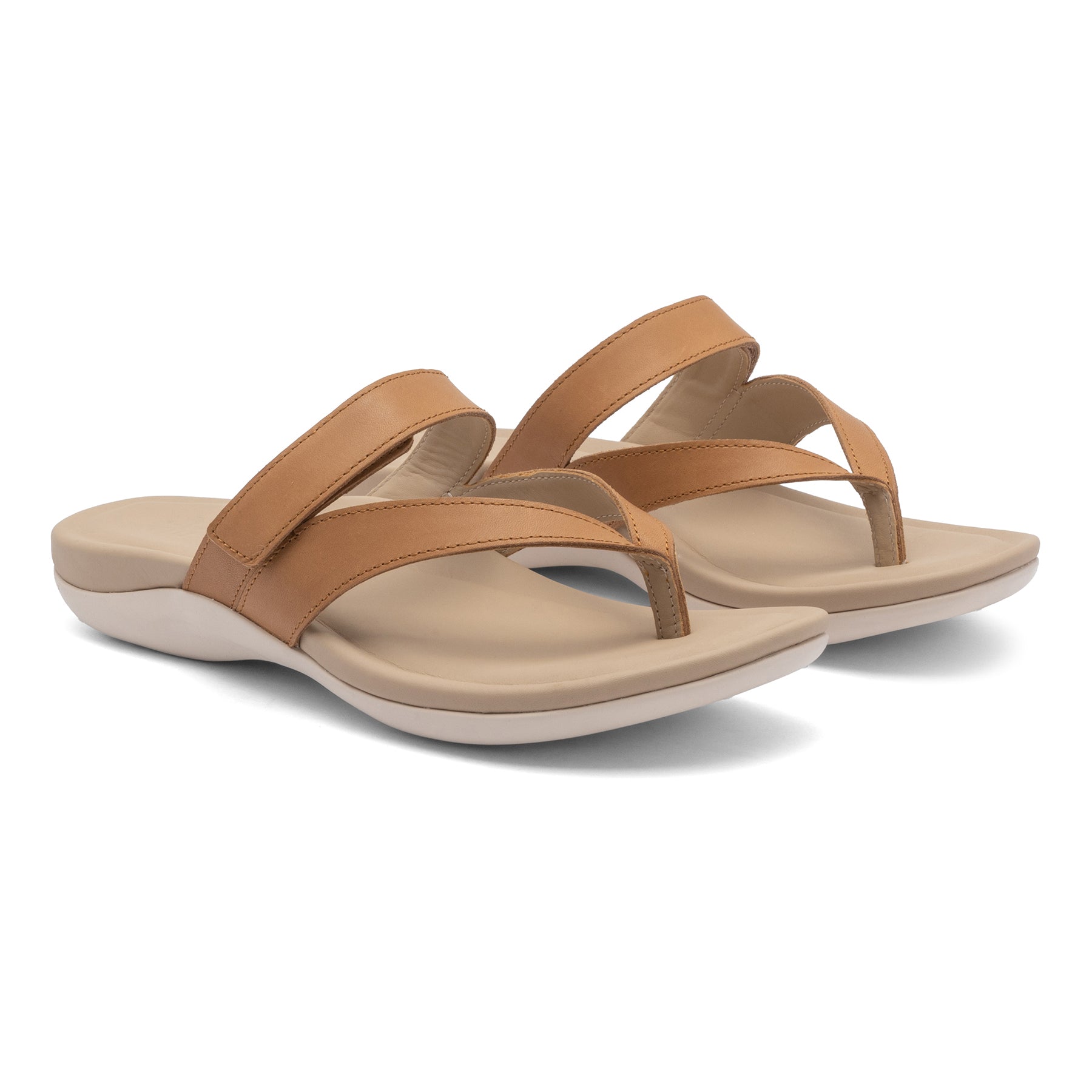 Oasis Thong Sandals for Women - Comfortable Metatarsal Support Flip Flops - Perfect for Beach, Pool, and Summer Outdoor Activities