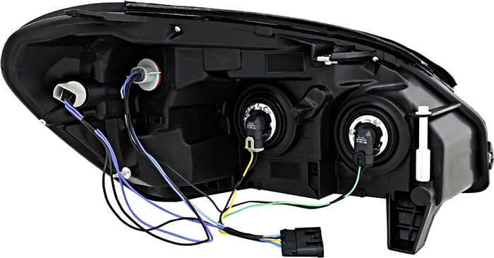 Buick Lucerne Headlights Replacement Set - Halogen Headlamp Assembly for Driver & Passenger Side (2006-2009 Models) - Perfect for Night Driving & Enhanced Visibility