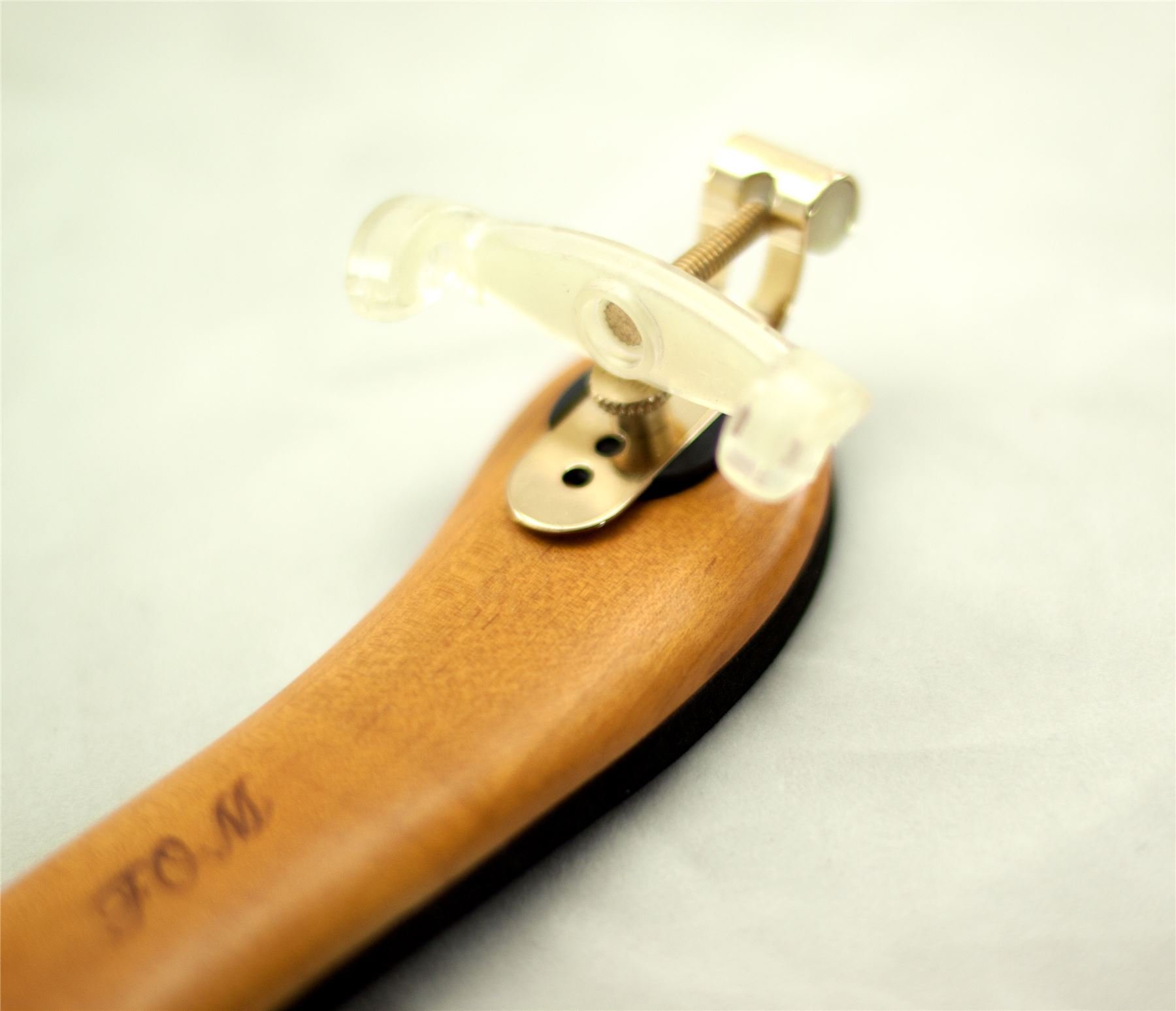 Premium FOM Shoulder Rest for 4/4 Violin - Comfortable Wooden Violin Shoulder Support for Acoustic & Electric Fiddles - Perfect for Practice, Performances & Music Lessons