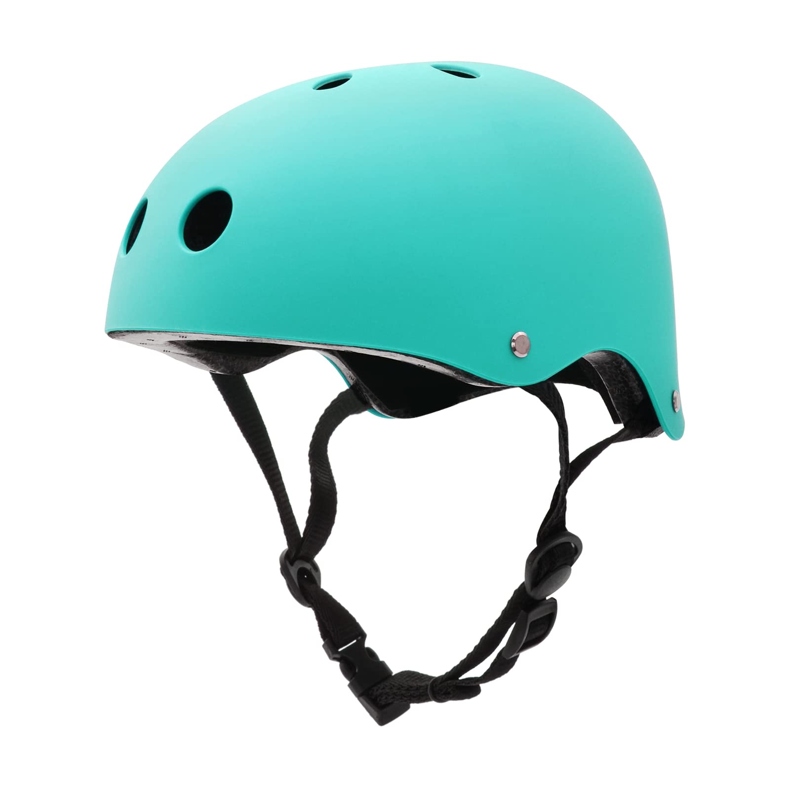 Dual Certified Skateboard & Bike Helmet for Youth & Adults - CPSC & ASTM Safety Approved for Cycling, Skateboarding, Roller Skating, Inline Skating & Scooter Riding - Perfect for Urban Commuting, Park Rides & Extreme Sports