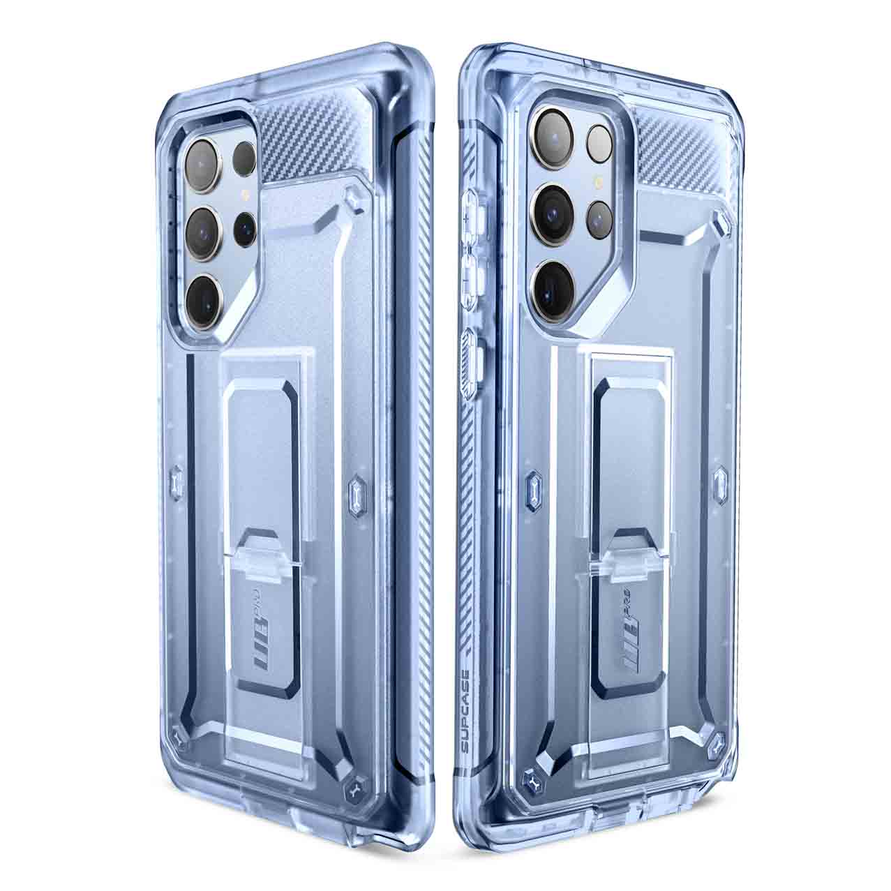 Samsung Galaxy S23 Ultra Unicorn Beetle PRO Case with Screen Protector - Blue Fog (Open Box) | Shockproof & Scratch-Resistant Cover for Daily Use, Outdoor Activities & Travel Protection