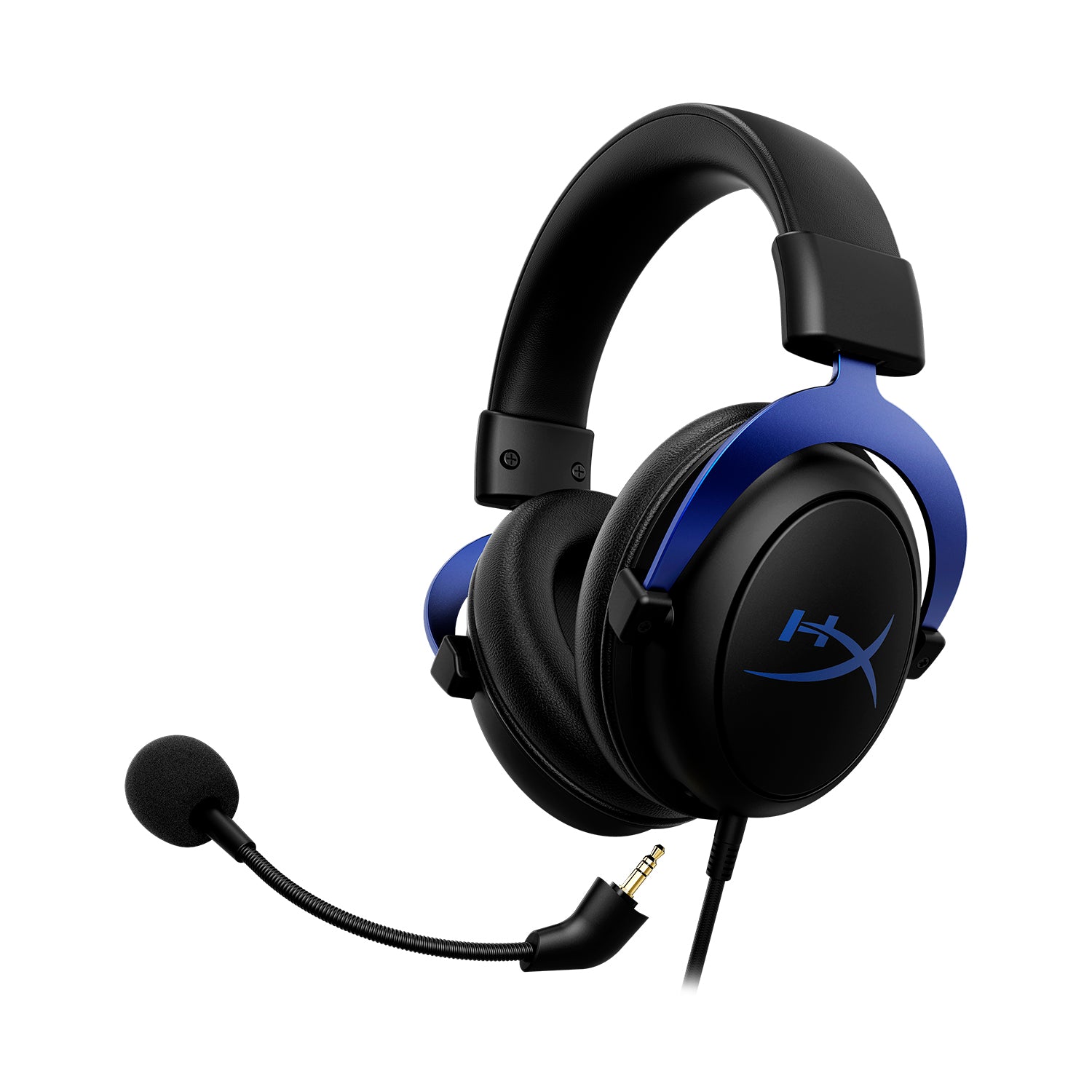 HyperX Cloud Gaming Headset - Wired Over-Ear Headphones with Noise Cancellation Mic for PC, PS4, Xbox - Comfortable Memory Foam for Long Gaming Sessions - Perfect for Esports, Streaming & Online Multiplayer Games