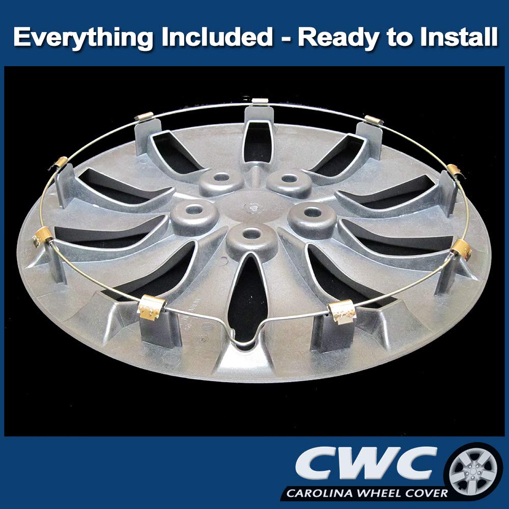 Premium Replica Hubcap for Honda Accord 2008-2012 | 16-Inch Wheel Cover (1 Piece) | Durable Replacement for Damaged or Missing Hubcaps | Perfect for Car Maintenance, Restoration, and Style Enhancement