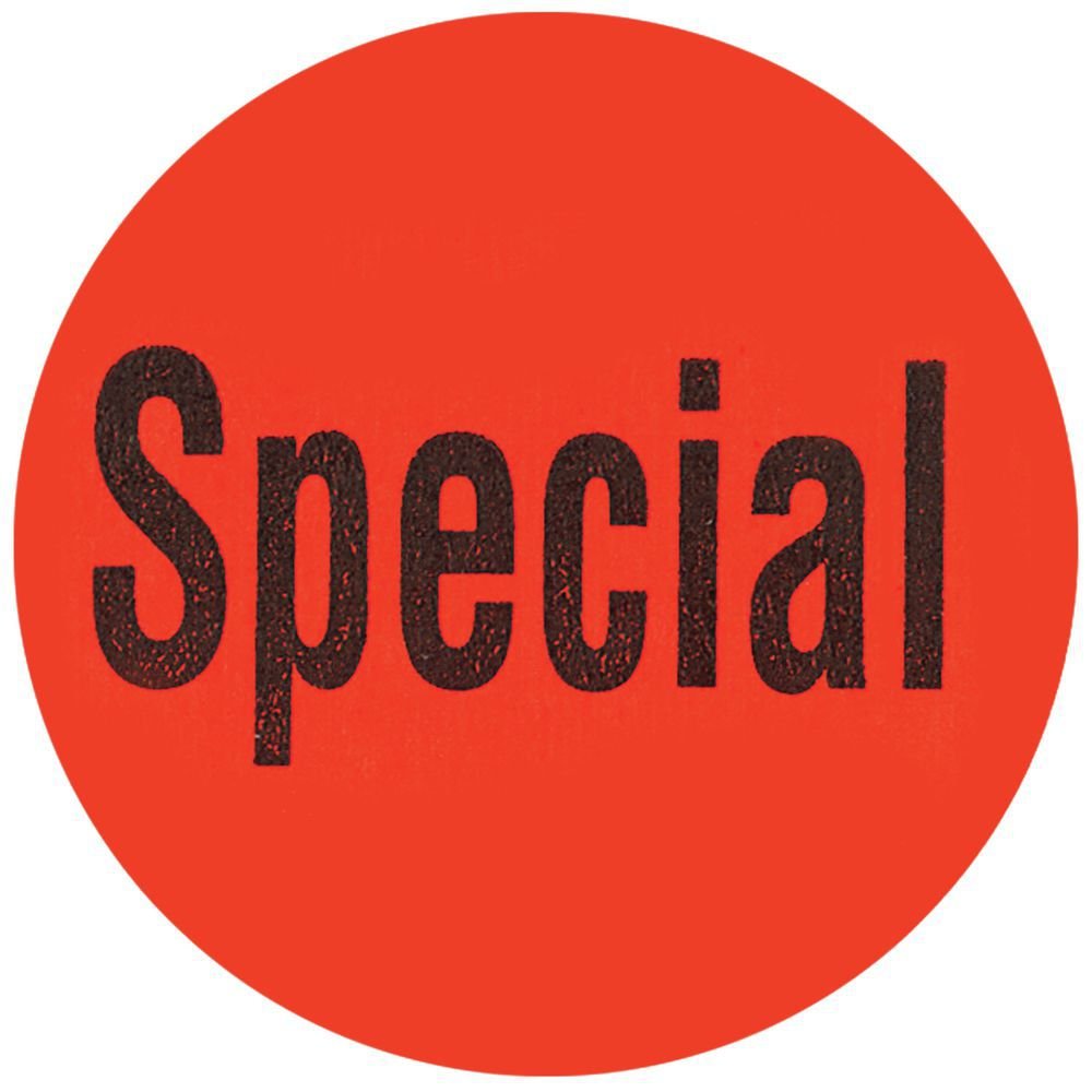 Red Deli Dot Labels 1