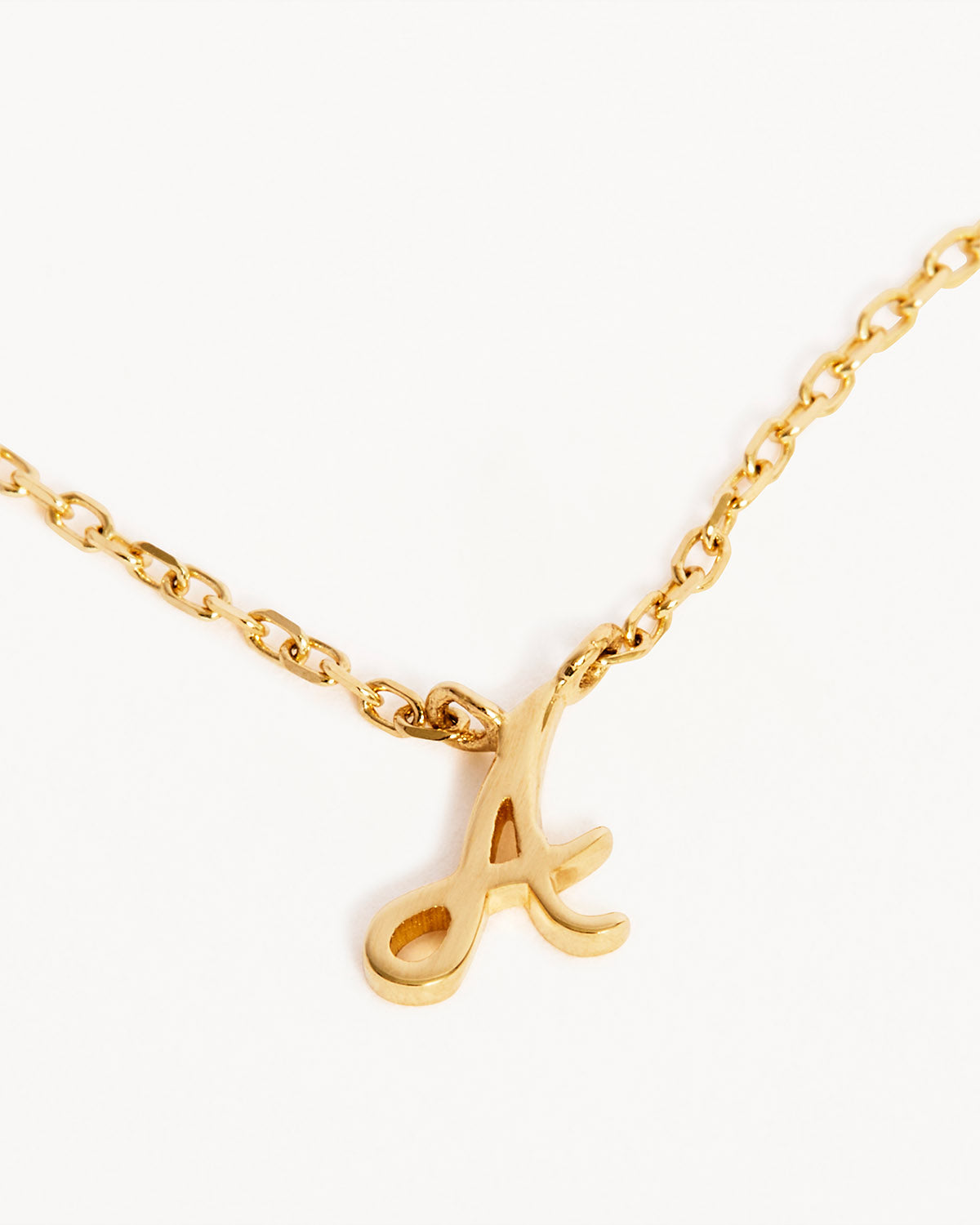 14K Solid Gold Love Letter Necklace for Women - Personalized Romantic Jewelry Gift for Her - Perfect for Anniversaries, Valentine's Day & Special Occasions
