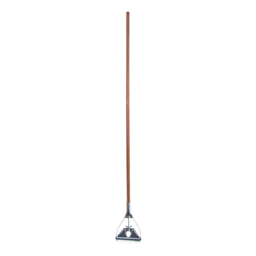 Carlisle 4034000 Quick Change Mop Handle - 63 Inch Adjustable Replacement Pole for Easy Cleaning - Perfect for Home, Commercial & Janitorial Use