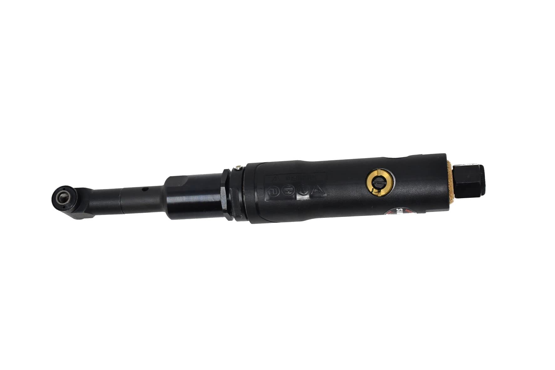 Industrial Aerospace Aircraft Mini 90 Degree Angle Air Drill Head with Comfort Grip (Sumake ST-4406) - Perfect for Tight Spaces & Precision Drilling in Aviation Maintenance