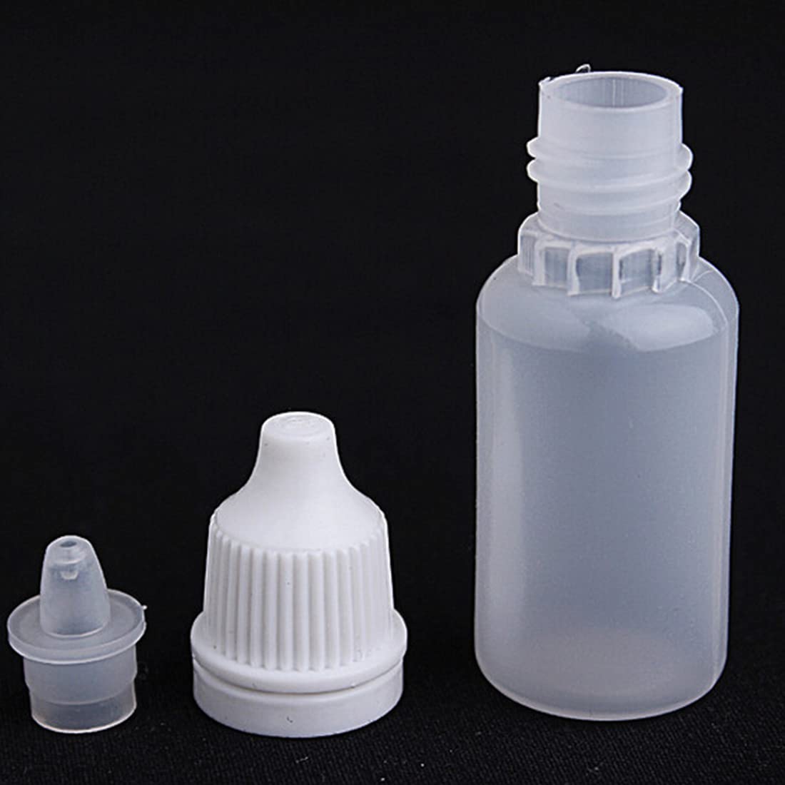 100/50PCS 10ML Empty Plastic Eye Dropper Bottles with Childproof Cap - LDPE Squeezable Dropper for Essential Oils, E-Liquids & DIY Cosmetics - Perfect for Travel, Home Use & Craft Projects