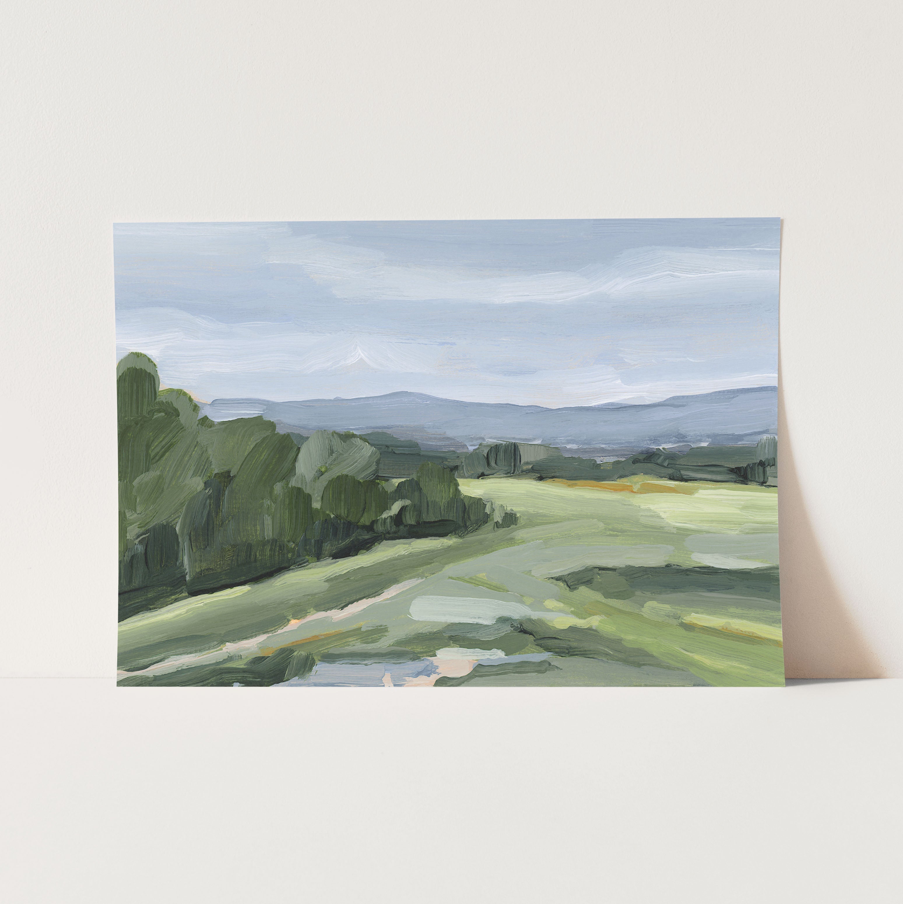 Castle Pines Art Print - Nature Landscape Wall Decor for Living Room, Bedroom & Office - Premium Canvas Painting for Home & Office Decoration