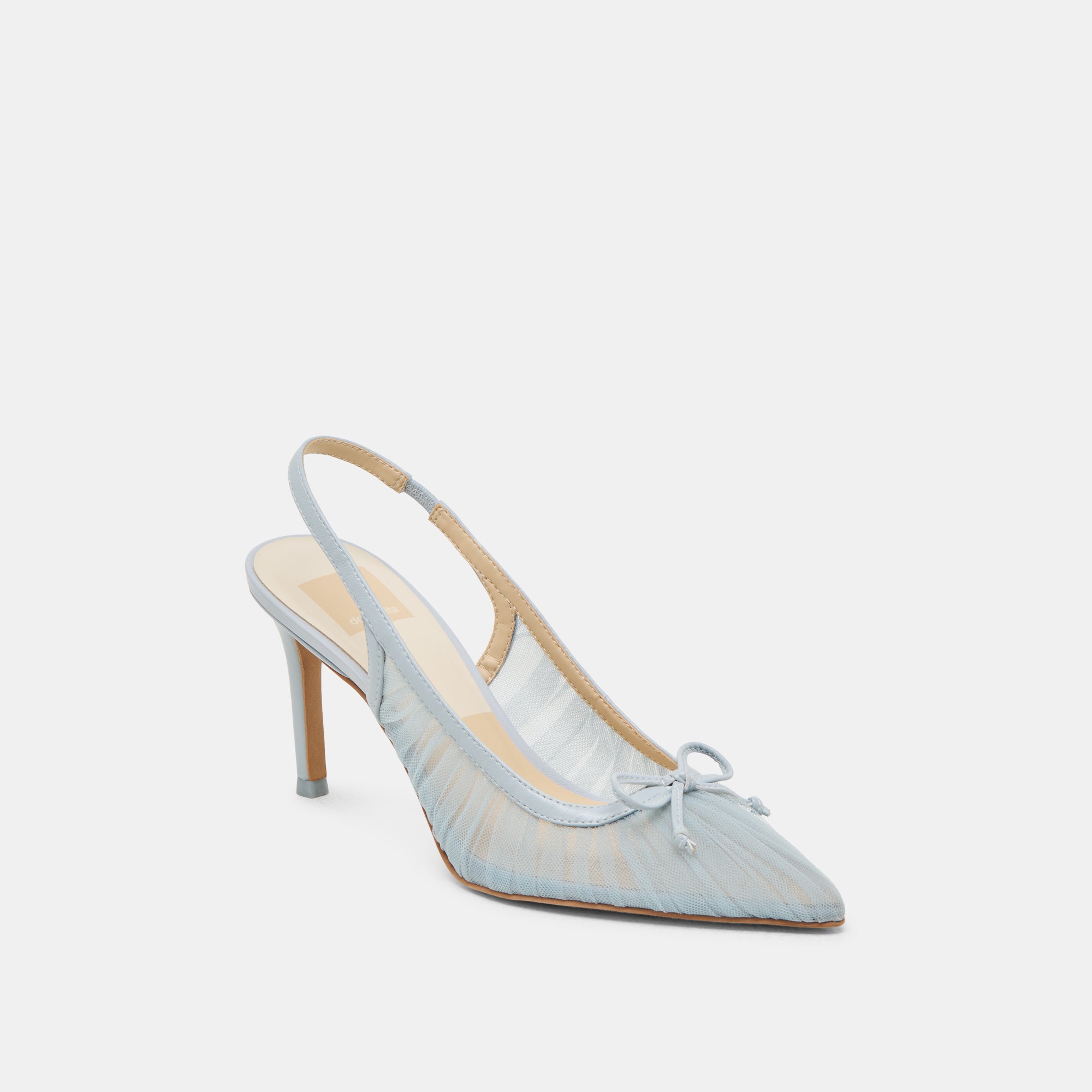 YELA HEELS Light Blue Tulle Women's High Heel Shoes for Weddings, Parties & Special Occasions - Elegant Evening Sandals with Comfortable Fit